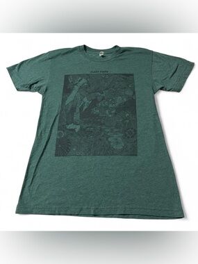 Fleet Foxes Indie Alternative Hipster Band Shirt Green Size Small